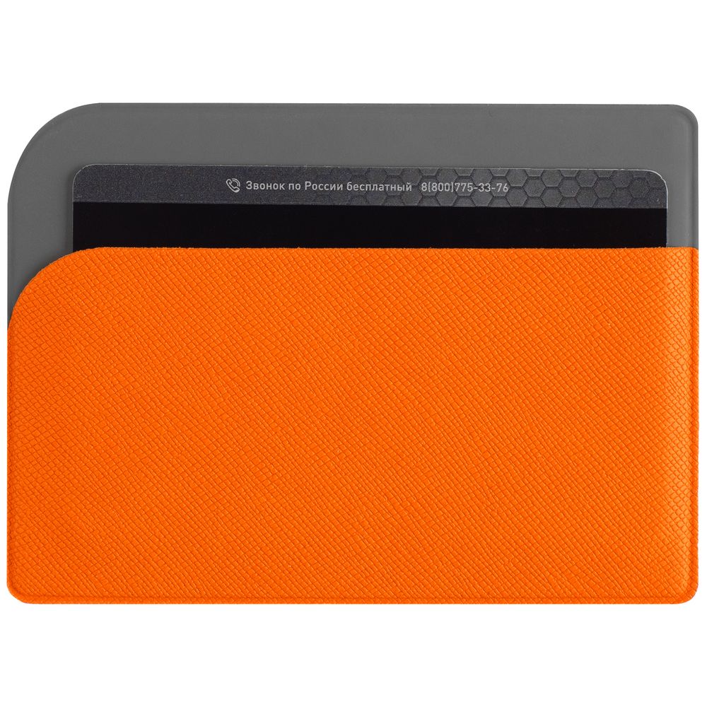 Чехол для карточек Dual, оранжевый - 06315624.21