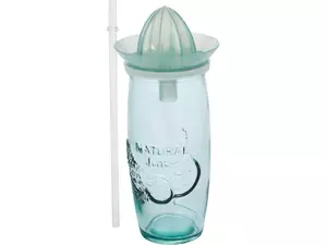 Стакан для коктейлей «Verano» из переработанного стекла с соковыжималкой - 21211317001