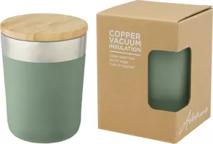 Кружка с вакуумной изоляцией и бамбуковой крышкой «Lagan» - 21210067062
