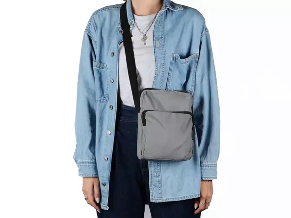 Светоотражающая сумка через плечо «Reflector» - 212935010