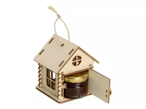 Подарочный набор «Варенье из вишни с шоколадом и коньяком в домике» - 212700662