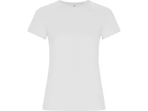 Футболка из органического хлопка «Golden Woman» женская - 212669601