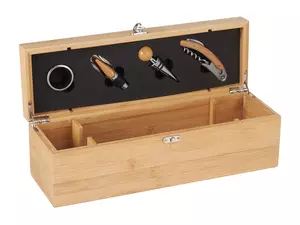 Набор для вина в бамбуковом кейсе «Anniversary» - 212689308p