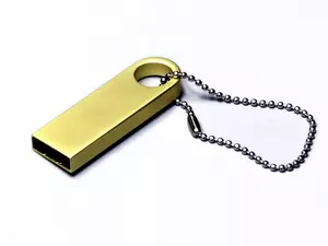 USB 2.0-флешка на 512 Мбайт с мини чипом и круглым отверстием - 2126589.512.05