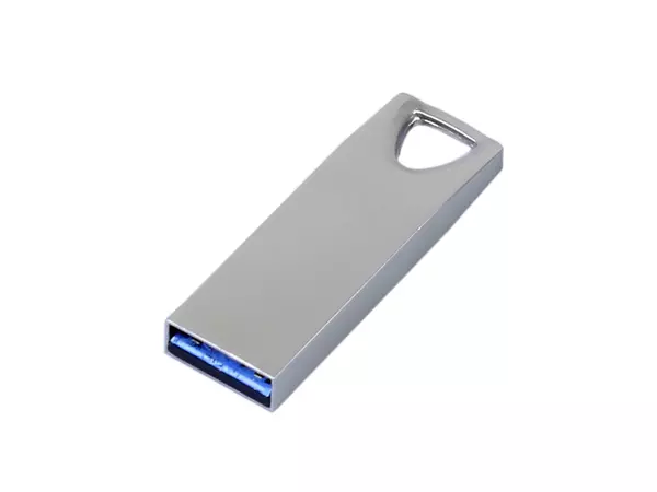 USB 2.0-флешка на 128 Гб с мини чипом и отверстием для цепочки - 2122206.128.00