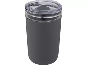 Стеклянная кружка «Bello» с внешней стенкой из переработанного пластика - 21210067582