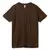 Футболка унисекс Regent 150, темно-коричневая (шоколад) - 0631376.59