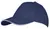 Бейсболка Long Beach, темно-синяя с белым - 0636538.46