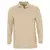 Рубашка поло мужская с длинным рукавом Winter II 210 бежевая - 06311353115