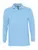 Рубашка поло мужская с длинным рукавом Winter II 210 голубая - 06311353200