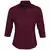 Рубашка женская с рукавом 3/4 Effect 140, бордовая - 06317010164