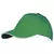 Бейсболка Long Beach, ярко-зеленая с белым - 0636538.92