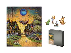 Деревянный пазл «Летучий фрегат», 130 деталей - 212212880