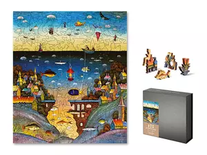 Деревянный пазл «На суше и на море», 175 деталей - 212212883