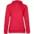 Толстовка с капюшоном женская Hoodie, красный меланж - 063WW04W617