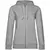 Толстовка на молнии с капюшоном женская BNC Inspire (Organic), серый меланж - 063WW36B610