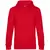 Толстовка с капюшоном унисекс King, красная - 063WU02K004