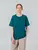 Футболка унисекс Vozduh 1.0, темно-бирюзовая - 06312184.42