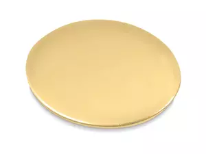 Шильд «Эллипс» золотистый