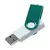 Флешка Twist Color, белая с зеленым, 8 Гб - 0637537.69.8Гб