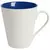 Кружка New Bell матовая, белая с синим - 06364811.40