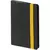Ежедневник Velours, недатированный, черный с желтым - 06313886.38