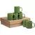 Набор из 6 кружек Promo, зеленый - 06323323.90