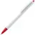 Ручка шариковая Tick, белая с красным - 06315906.65