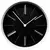 Часы настенные Baster, черные с белым - 06317117.36