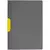 Папка Duraswing Color, серая с желтым клипом - 06316988.80