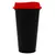 Стакан с крышкой Color Cap Black, черный с красным - 06320996.50