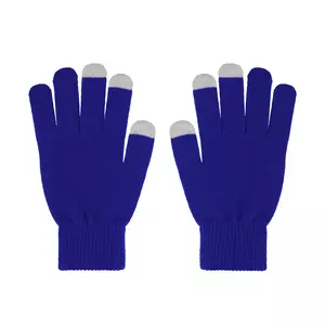Перчатки женские для работы с сенсорными экранами, синие# - 3226768-2