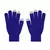 Перчатки женские для работы с сенсорными экранами, синие# - 3226768-2