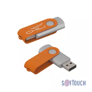 Флеш-карта "Vostok", объем памяти 8GB, покрытие soft touch - 3226874-10S/8Gb