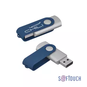 Флеш-карта "Vostok", объем памяти 8GB, покрытие soft touch - 3226874-21S/8Gb