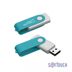 Флеш-карта "Vostok", объем памяти 8GB, покрытие soft touch - 3226874-44S/8Gb