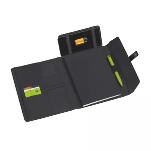 Папка А5 с беспроводным зарядным устройством 4000 mAh и блокнотом softtouch - 3227416-3