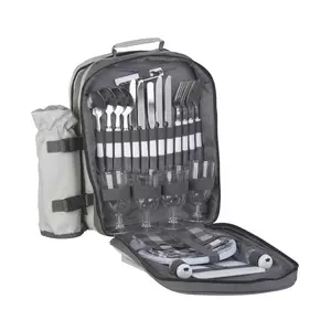 Набор для пикника "Дания" на 4 персоны с холодильным отделением - 3229813