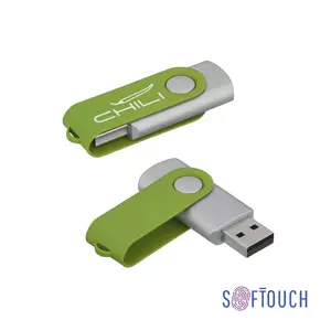 Флеш-карта "Vostok", объем памяти 16Gb, покрытие soft touch - 3226874-63S/16Gb
