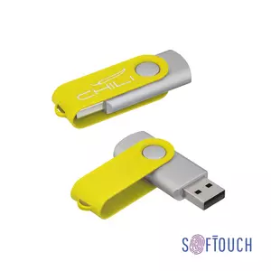 Флеш-карта "Vostok", объем памяти 16Gb, покрытие soft touch - 3226874-8S/16Gb