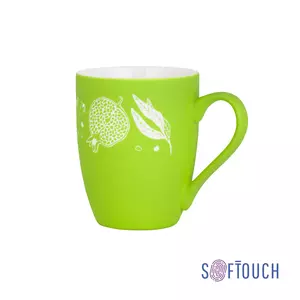 Кружка "Trend" с гравировкой по окружности,  покрытие soft touch - 3222130-63_GR