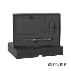 Набор "Камень" на 3 предмета, 4000 mAh /16Gb, с покрытием soft grip - 3228848-3