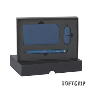 Набор "Камень" на 3 предмета, 4000 mAh /16Gb, с покрытием soft grip - 3228848-21