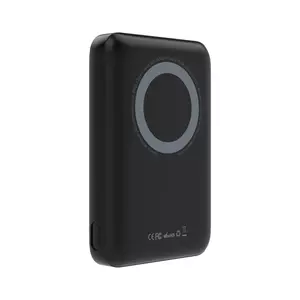 Беспроводное магнитное ЗУ "Forsage SOFTTOUCH", 8000 mAh с быстрой проводной (20W) и беспроводной (15W) зарядкой, покрытие soft touch - 3227760-3