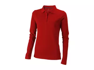 Рубашка поло "Oakville" женская с длинным рукавом - 2123808725
