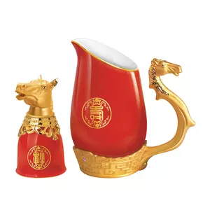 Набор для водки "Кони" - 32267-7574A