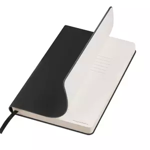 Ежедневник Portobello Trend, Latte Ecoline, недатированный, черный, с антибактериальным покрытием - 11000521.010