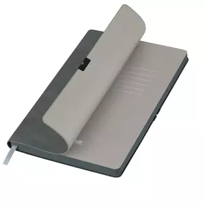 Ежедневник Portobello Trend, In Velour, недатированный, серый - 11022255.080