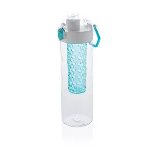 Герметичная бутылка для воды с контейнером для фруктов Honeycomb, бирюзовый - 046P436.265