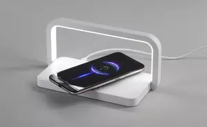 Лампа складная "Smart Light" с беспроводным (10W) зарядным устройством и подставкой для смартфона - 3227445-1